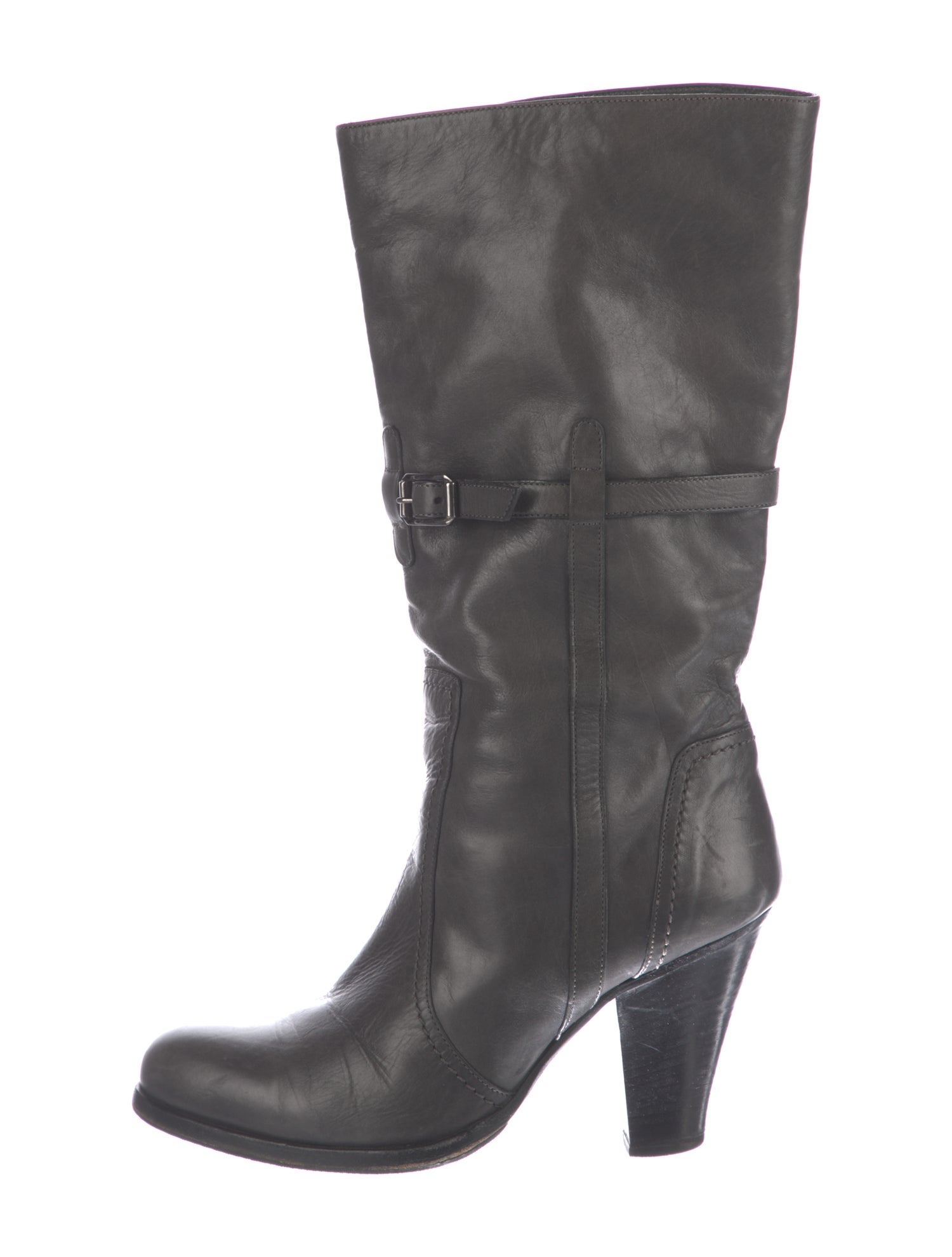 Barbara Bui Leather Slouch Boots