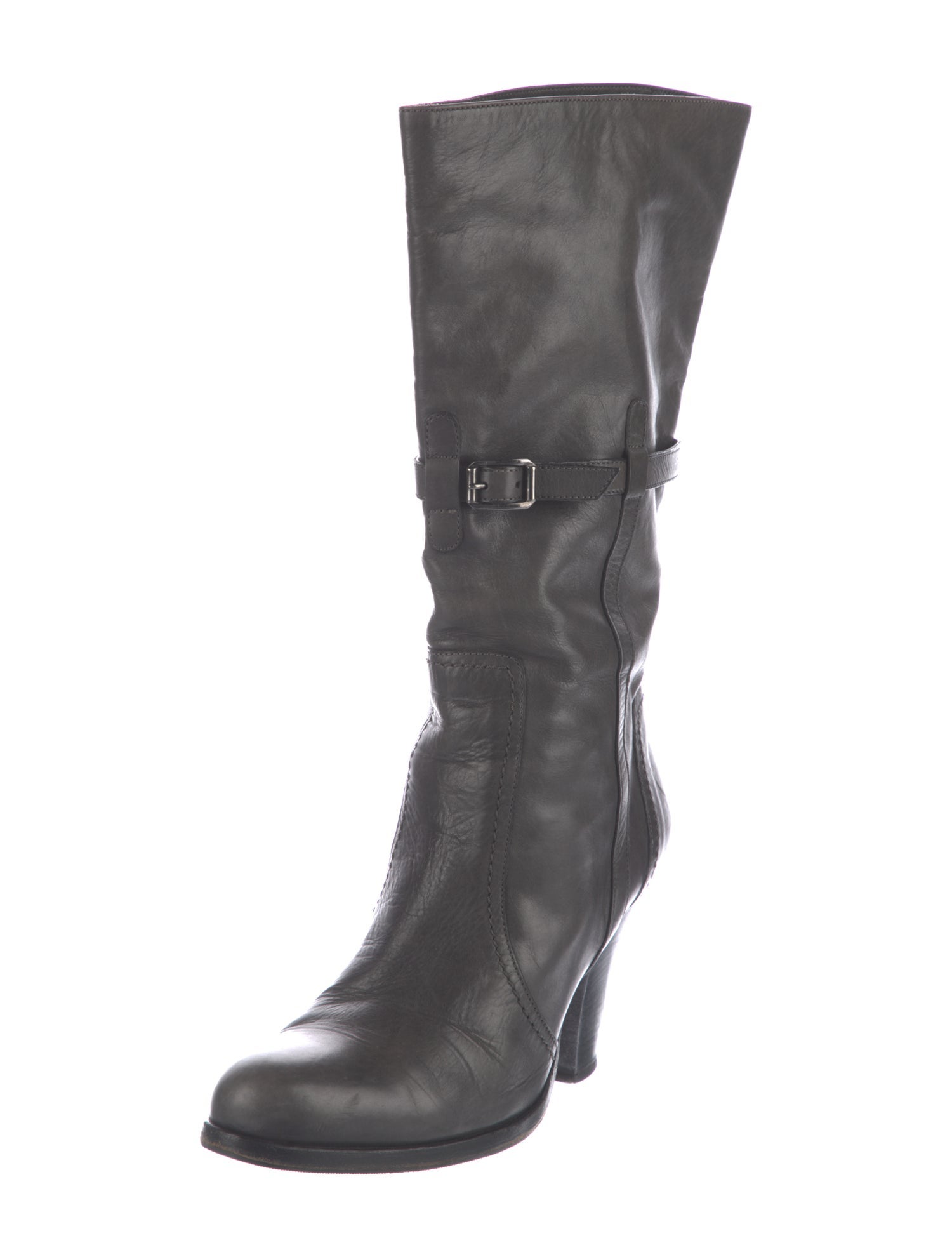 Barbara Bui Leather Slouch Boots