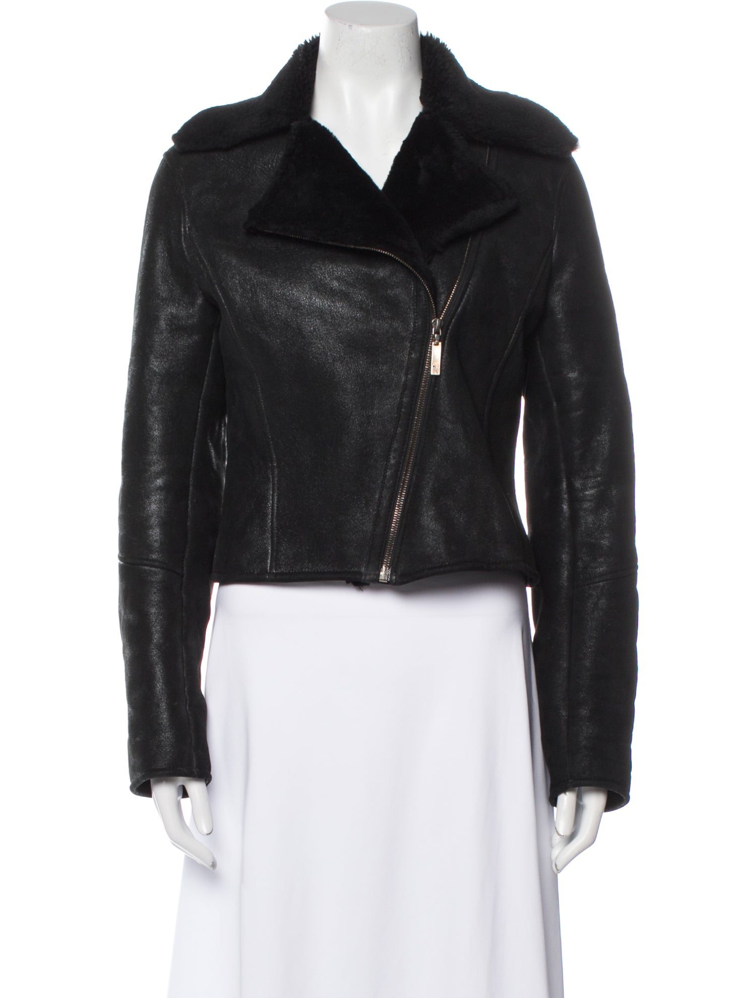 Barbara Bui Shearling Fur Jacket