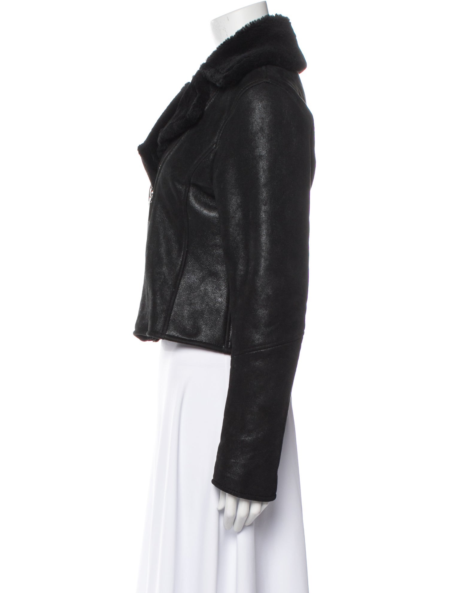 Barbara Bui Shearling Fur Jacket