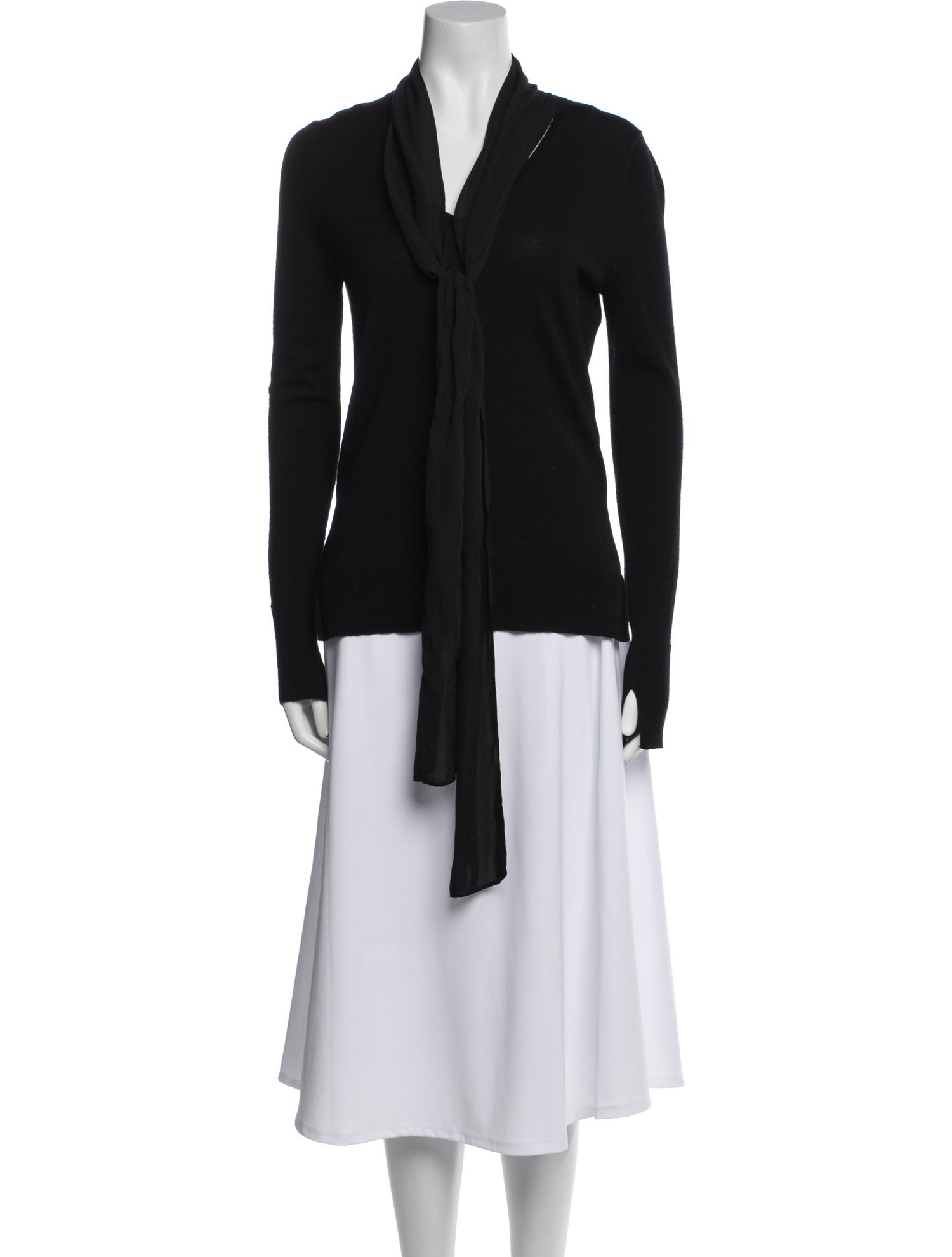 Barbara Bui Wool V-Neck Sweater