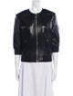Barbara Bui Lambskin Bomber Jacket