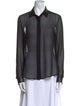 Barbara Bui Long Sleeve Button-Up Top