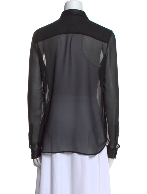 Barbara Bui Long Sleeve Button-Up Top