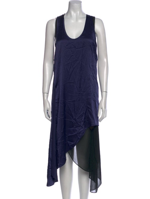 Barbara Bui Scoop Neck Long Dress