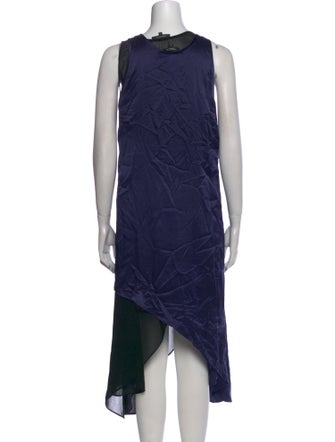 Barbara Bui Scoop Neck Long Dress