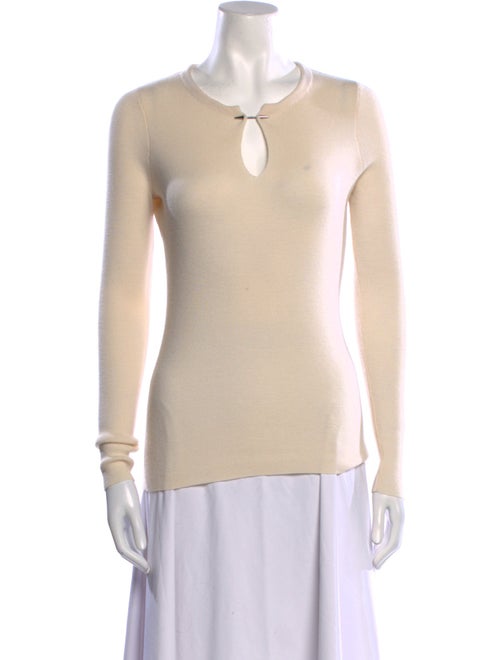 Barbara Bui Wool V-Neck Sweater