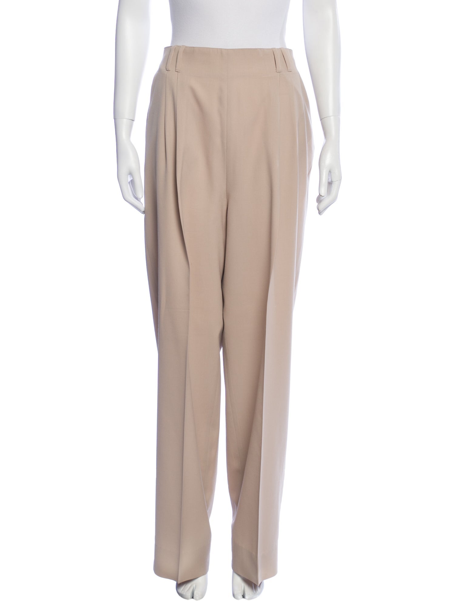 Barbara Bui Wool Straight Leg Pants