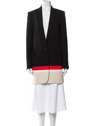 Barbara Bui Colorblock Pattern Blazer