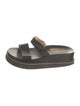 Barbara Bui Leather Slides