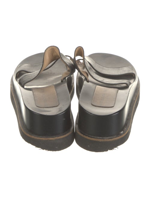 Barbara Bui Leather Slides