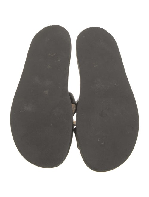 Barbara Bui Leather Slides