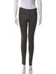 Barbara Bui Lamb Leather Skinny Leg Pants