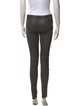 Barbara Bui Lamb Leather Skinny Leg Pants