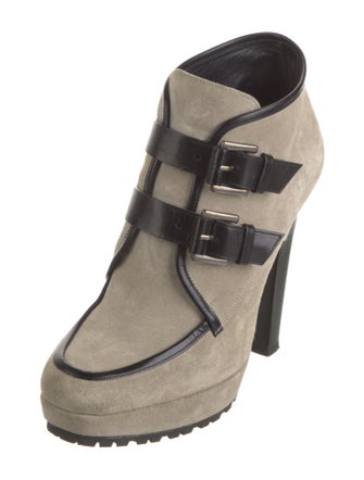 Barbara Bui Suede Lace-Up Boots