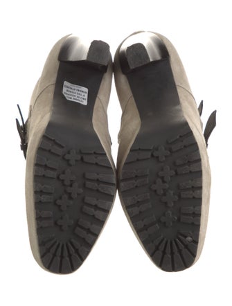 Barbara Bui Suede Lace-Up Boots