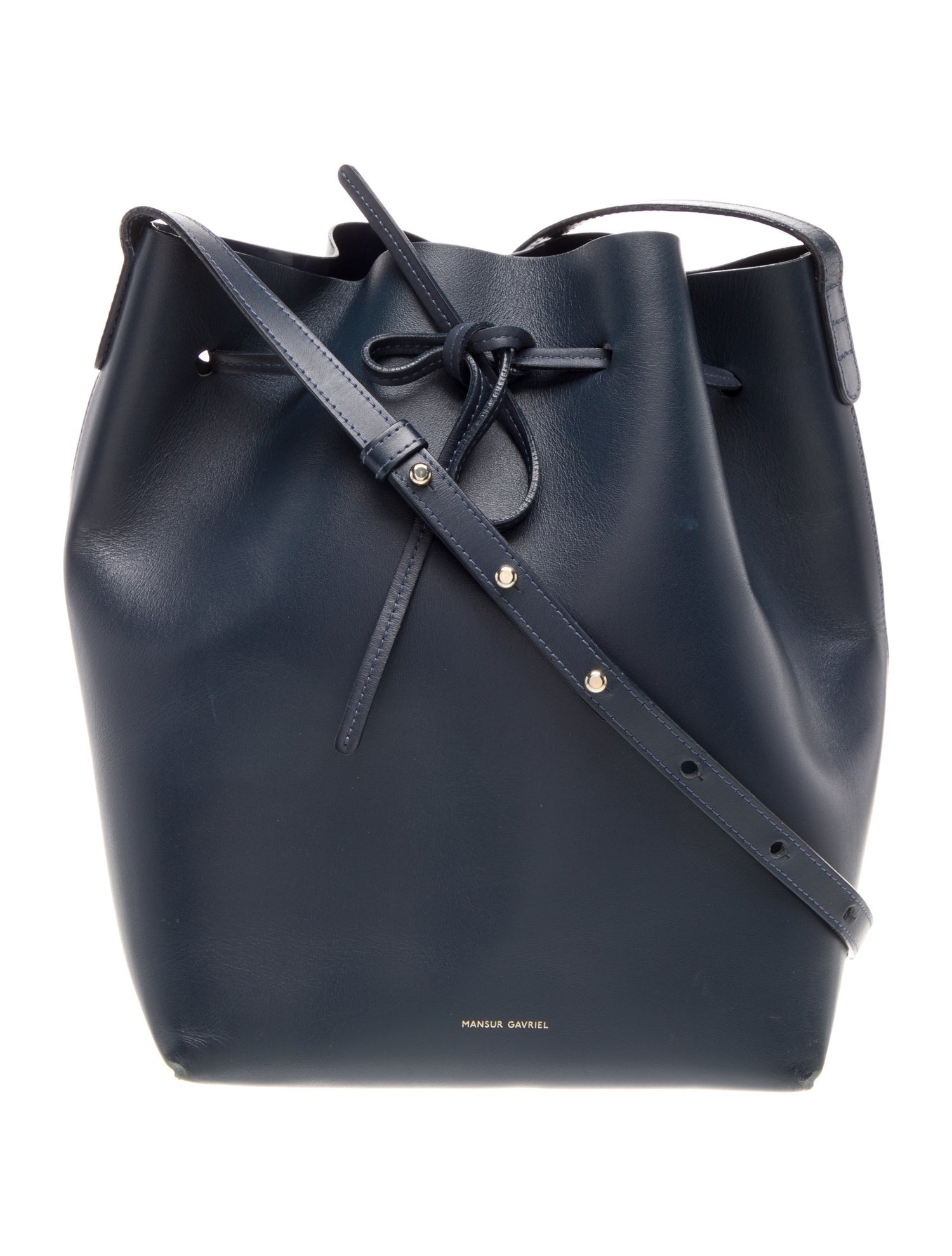 Mansur Gavriel Leather Bucket Bag