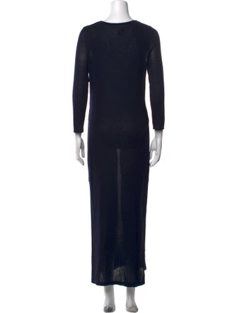 Barbara Bui Scoop Neck Long Dress