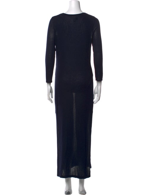 Barbara Bui Scoop Neck Long Dress