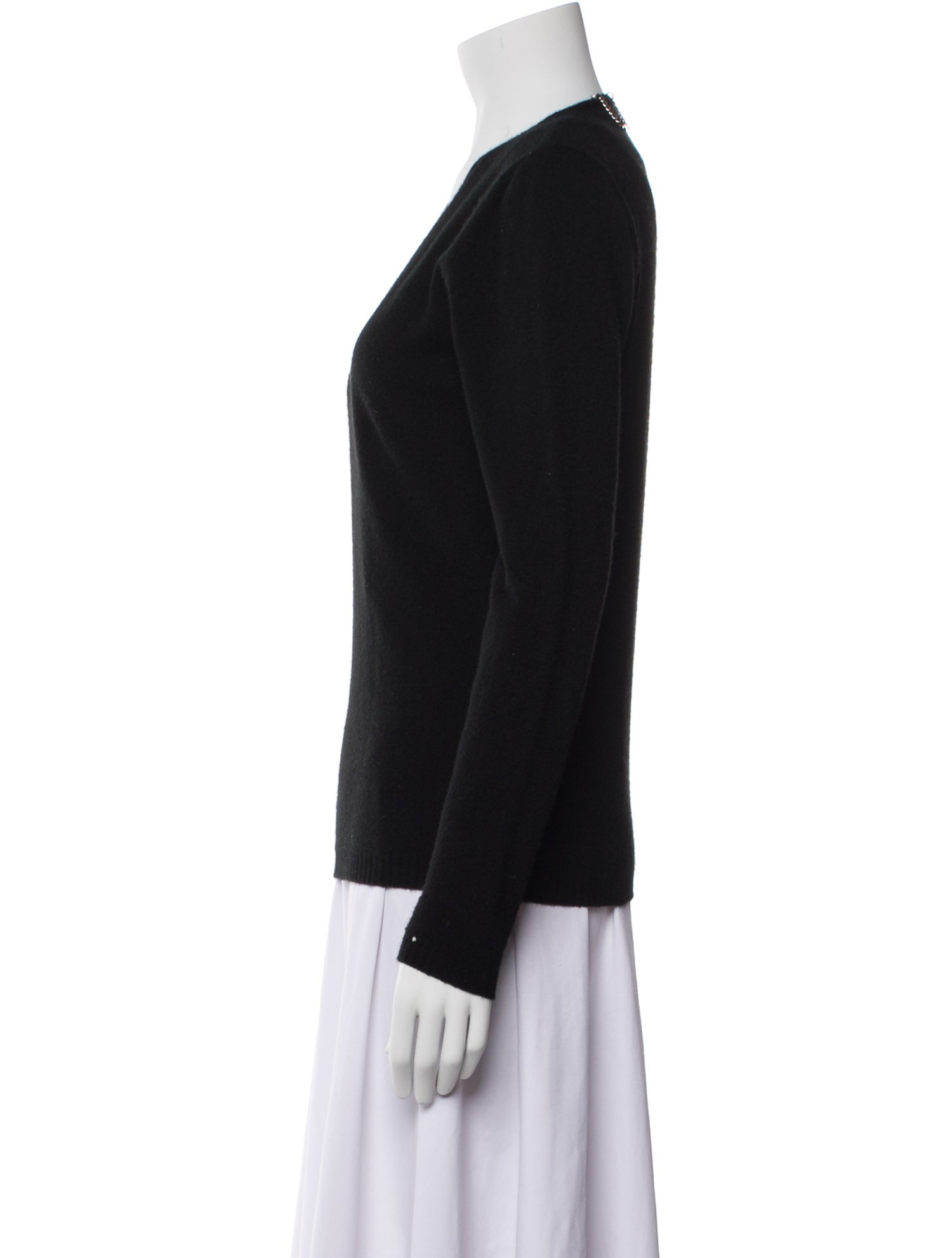 Barbara Bui Cashmere V-Neck Sweater