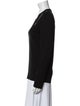 Barbara Bui V-Neck Long Sleeve Top