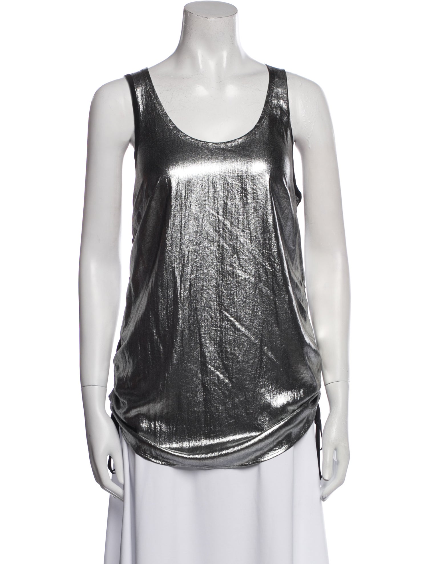 Barbara Bui Scoop Neck Sleeveless Top