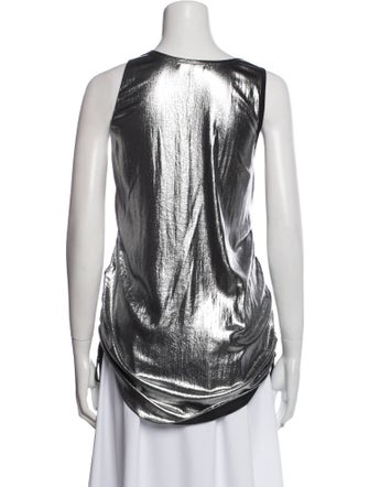 Barbara Bui Scoop Neck Sleeveless Top