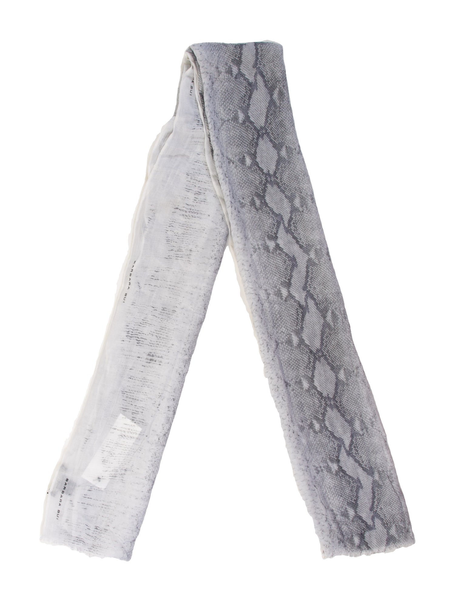 Barbara Bui Animal Print Scarf