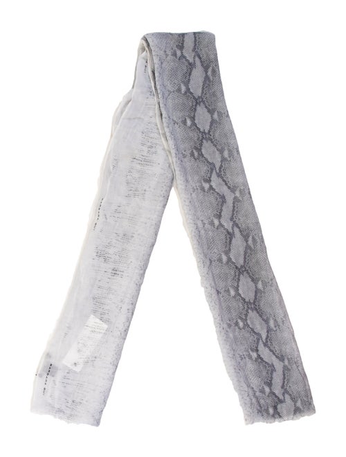 Barbara Bui Animal Print Scarf