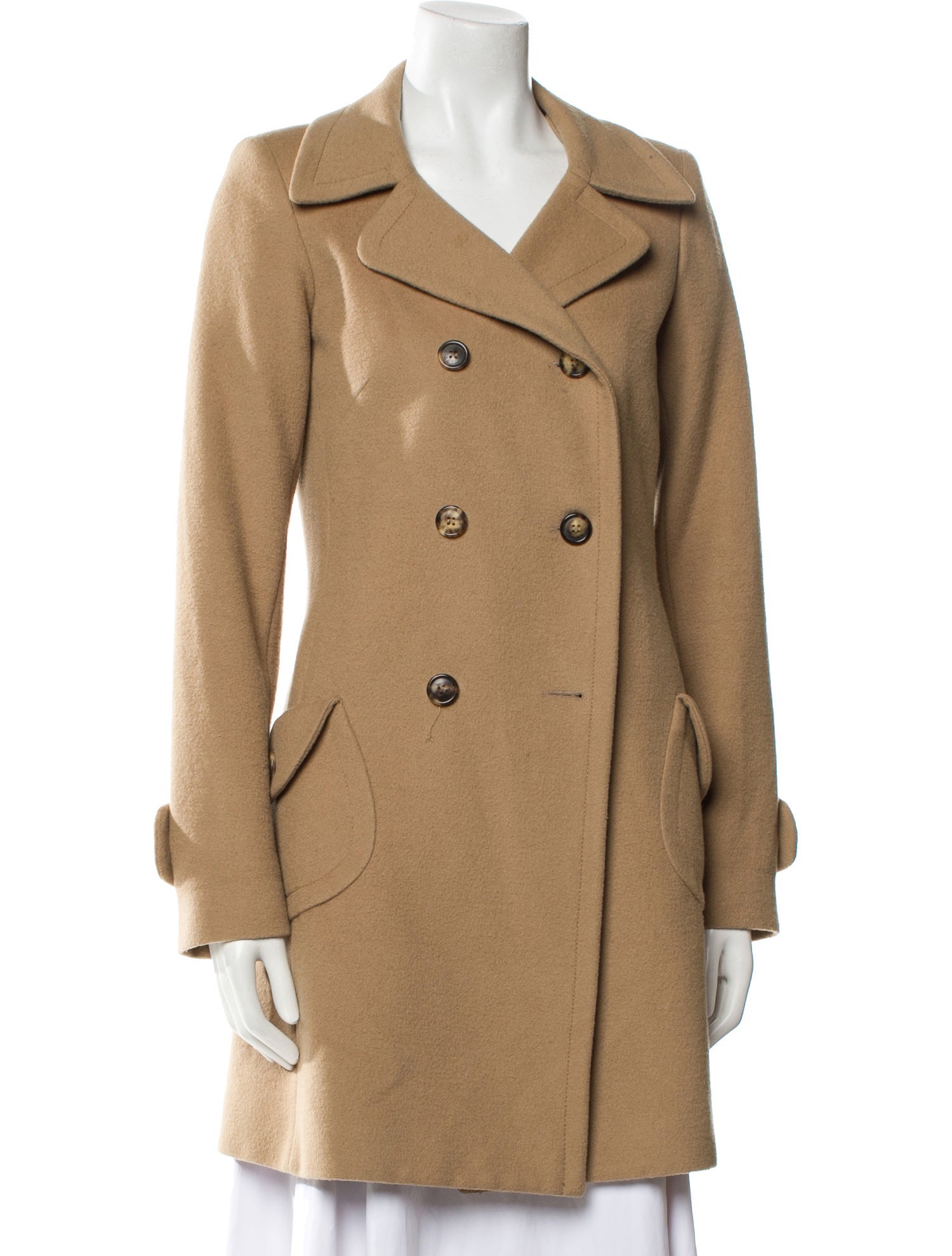 Barbara Bui Wool Peacoat