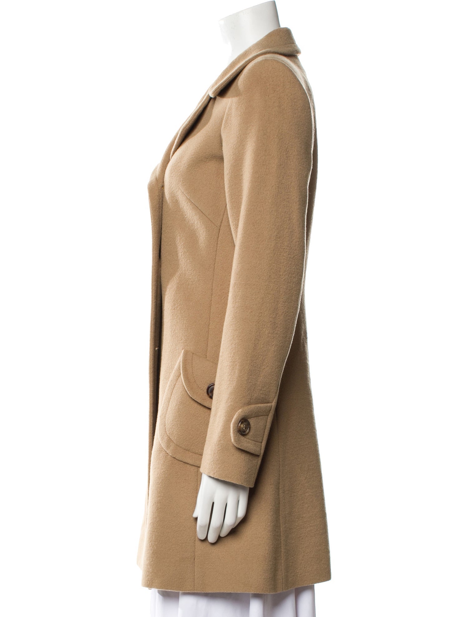 Barbara Bui Wool Peacoat