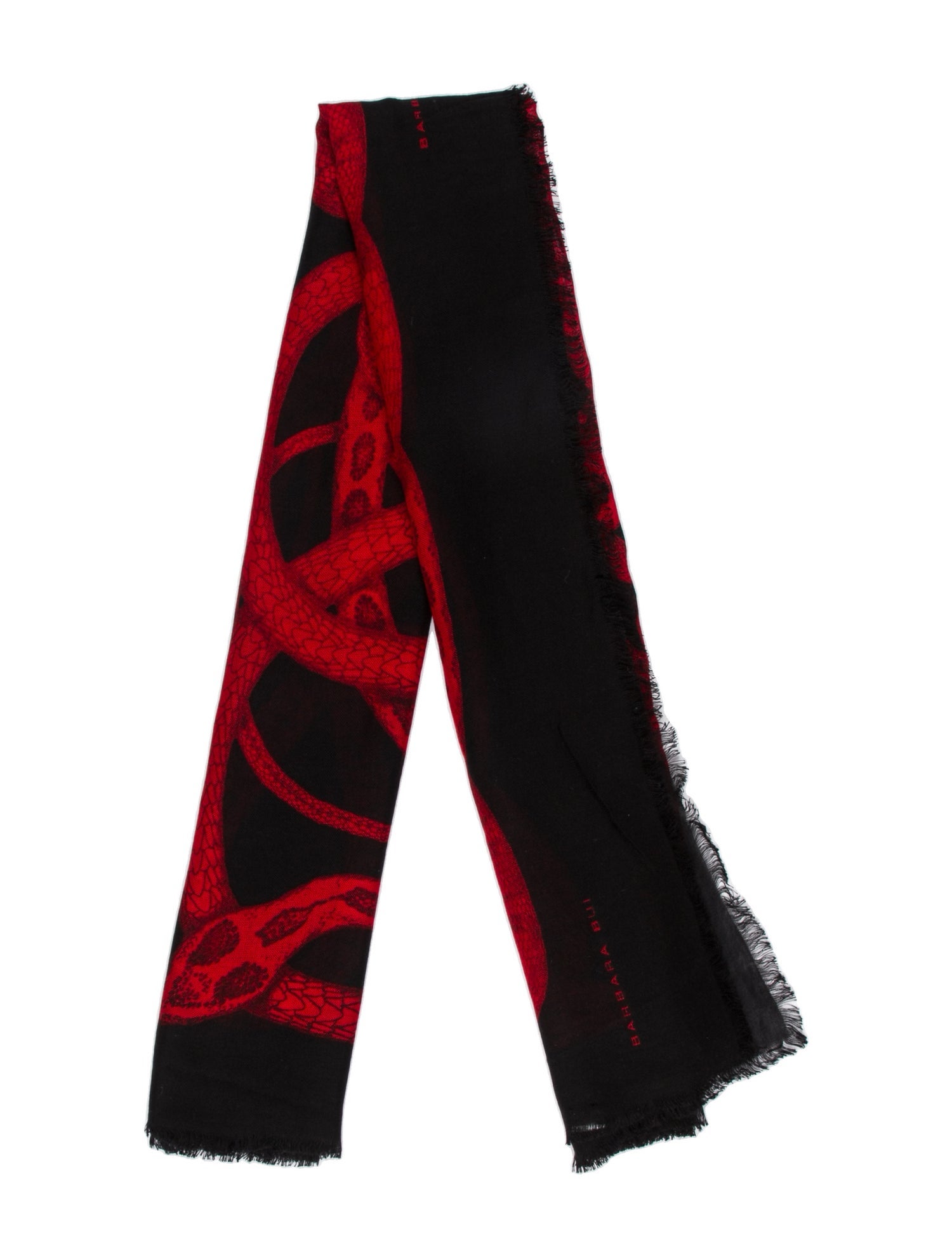 Barbara Bui Patterned Scarf