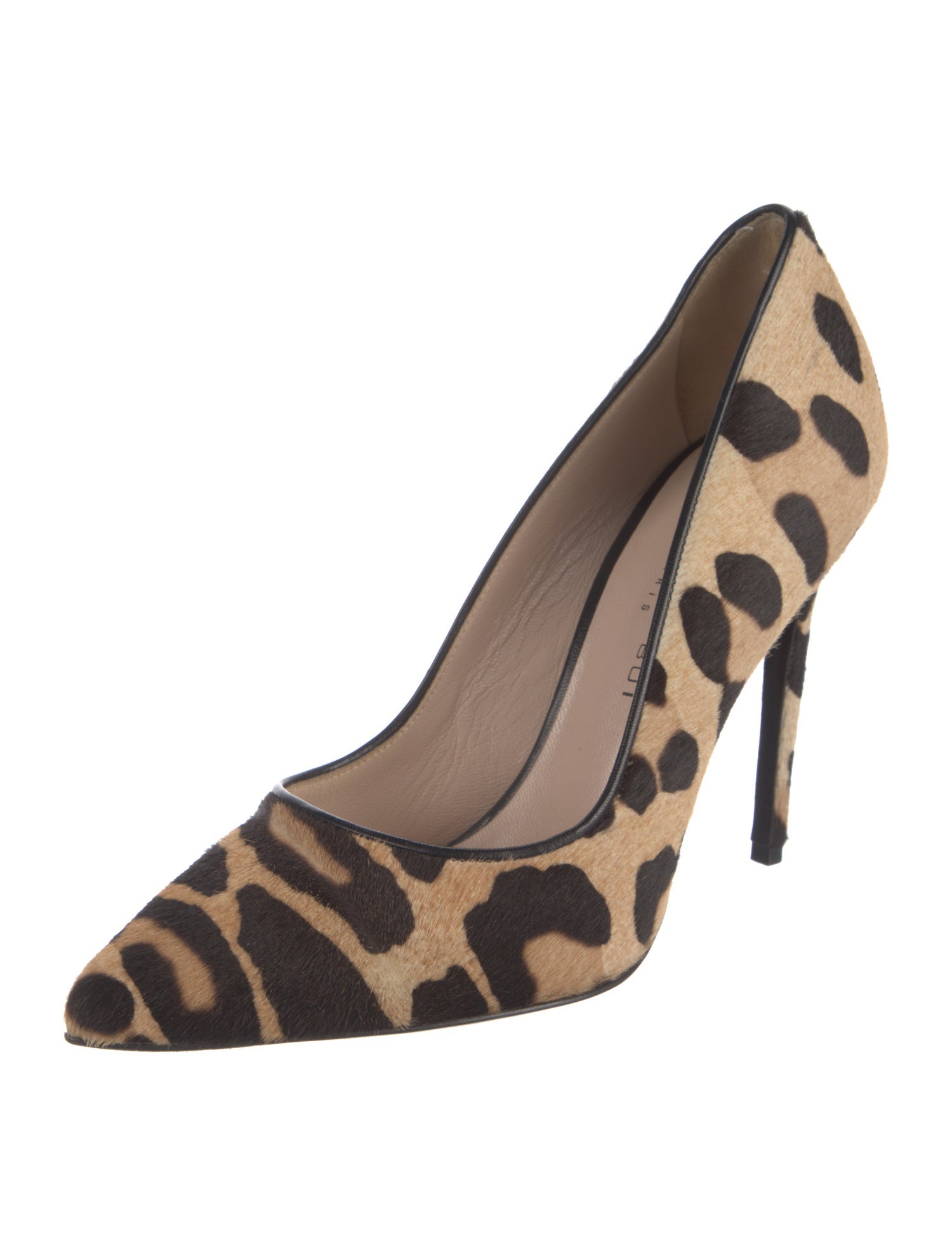 Barbara Bui Ponyhair Animal Print Pumps