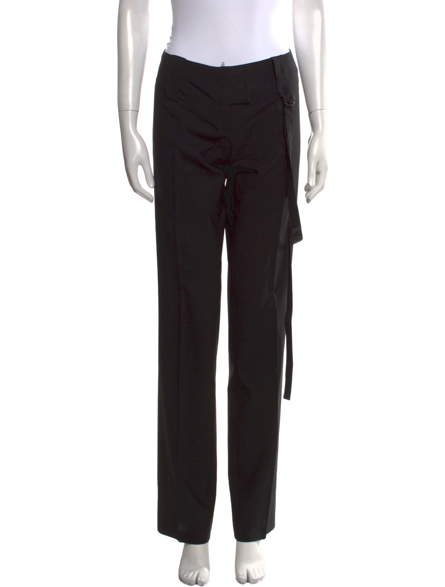 Barbara Bui Wool Straight Leg Pants
