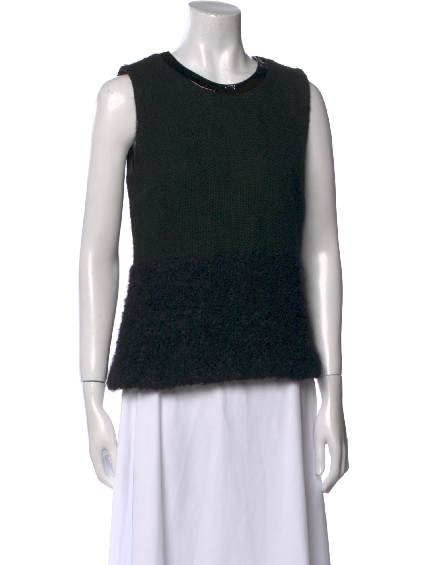 Barbara Bui Wool Crew Neck Top