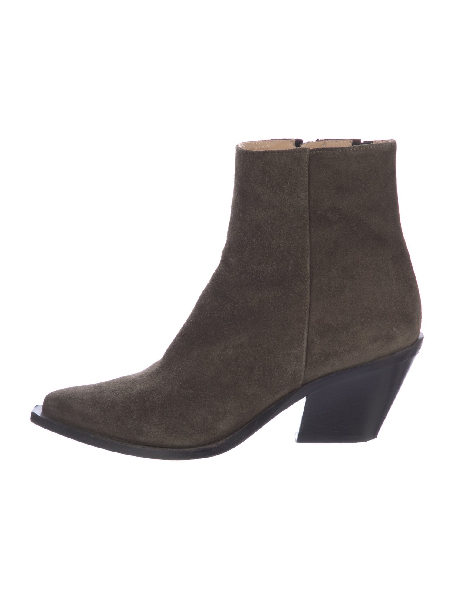 Barbara Bui Suede Western Boots