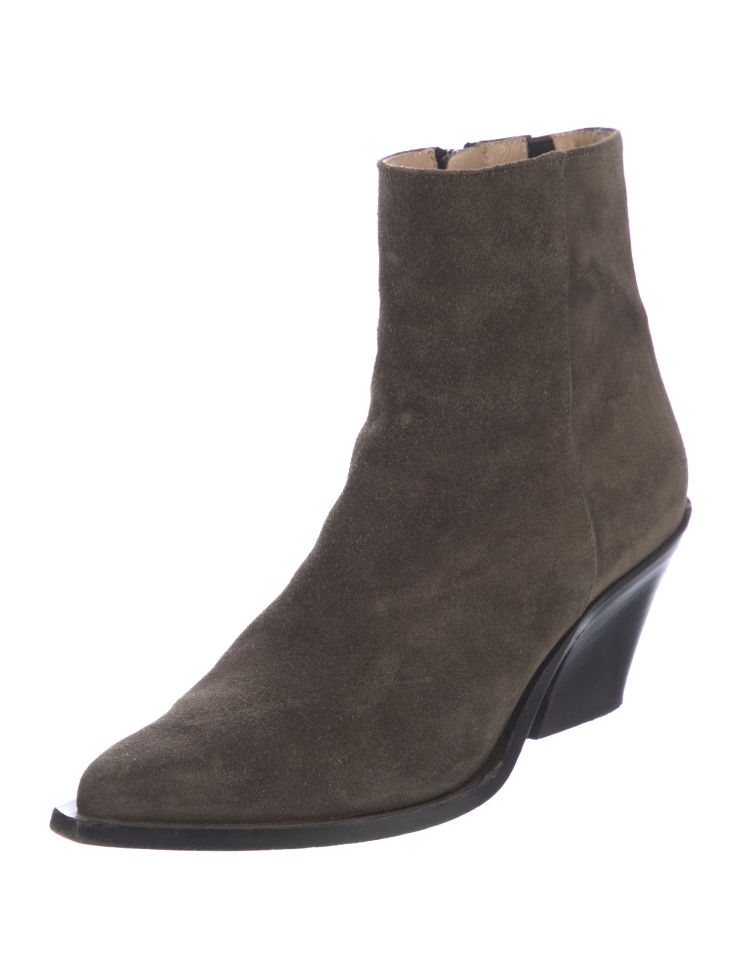 Barbara Bui Suede Western Boots