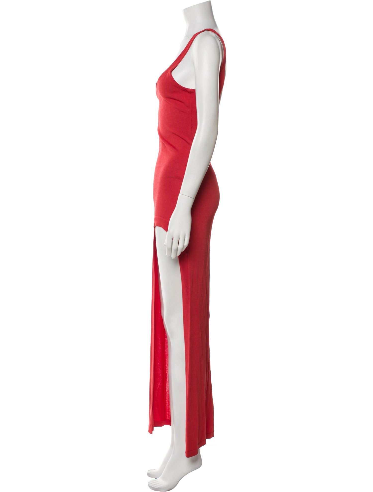 Barbara Bui Scoop Neck Long Dress