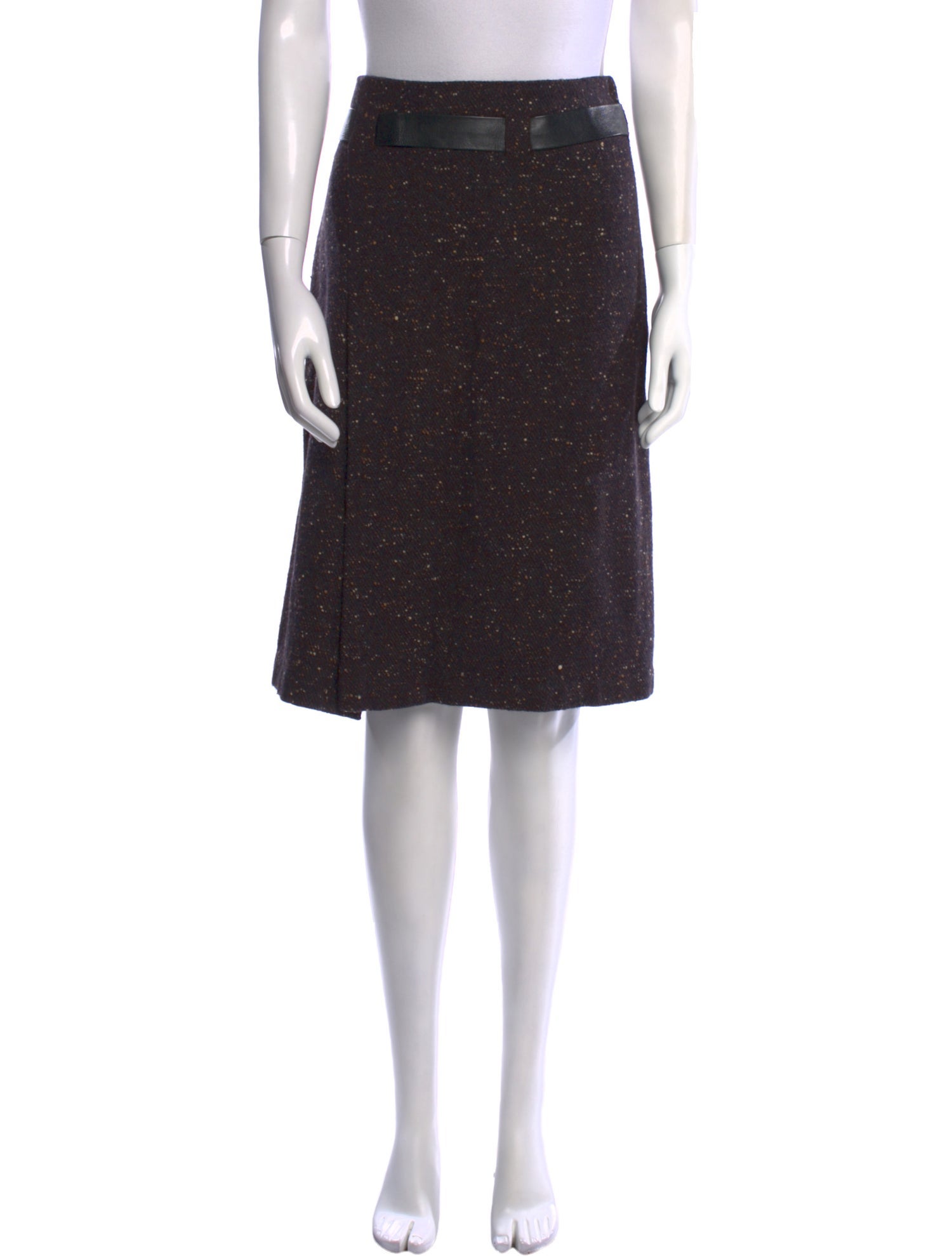 Barbara Bui Wool Knee-Length Skirt