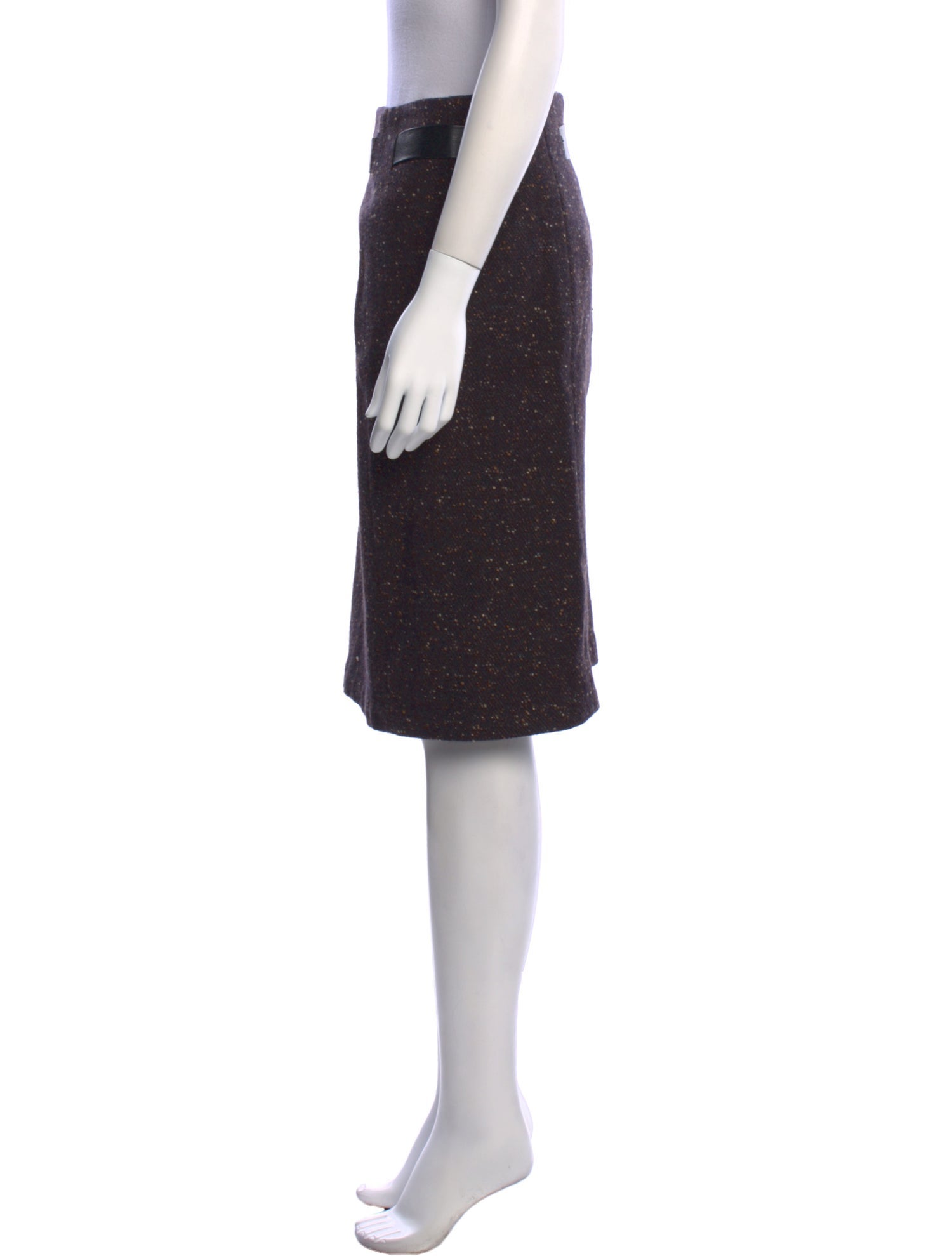 Barbara Bui Wool Knee-Length Skirt