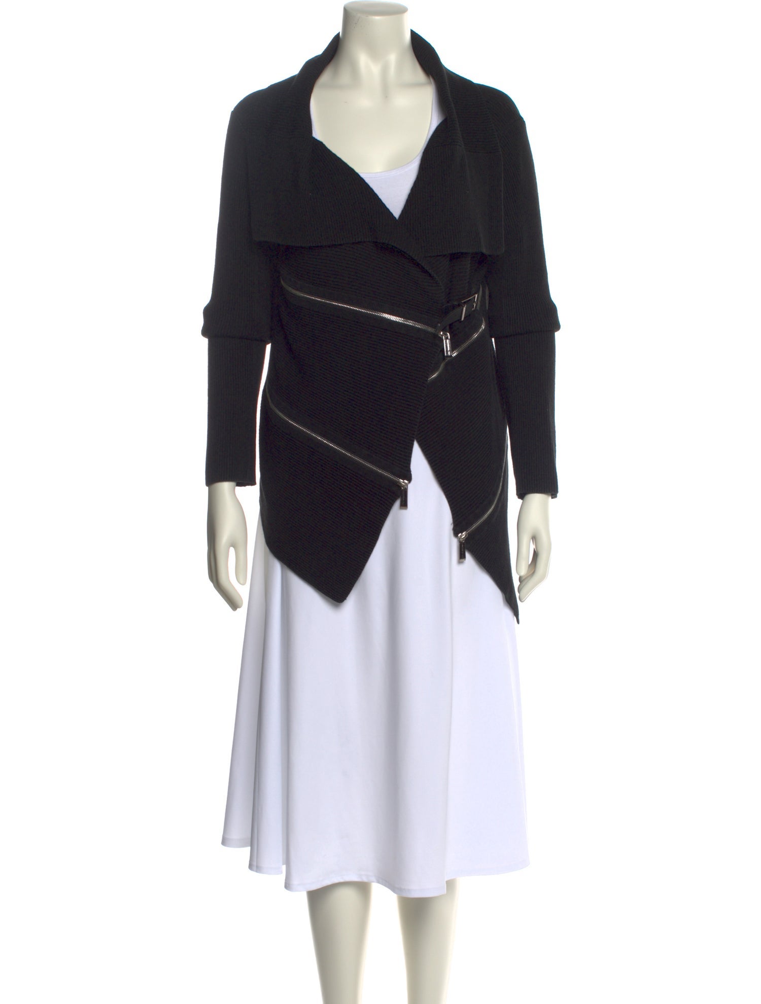 Barbara Bui Silk Cowl Neck Sweater