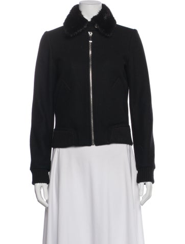 Pre-owned Barbara Bui Wool Jacket In Gray