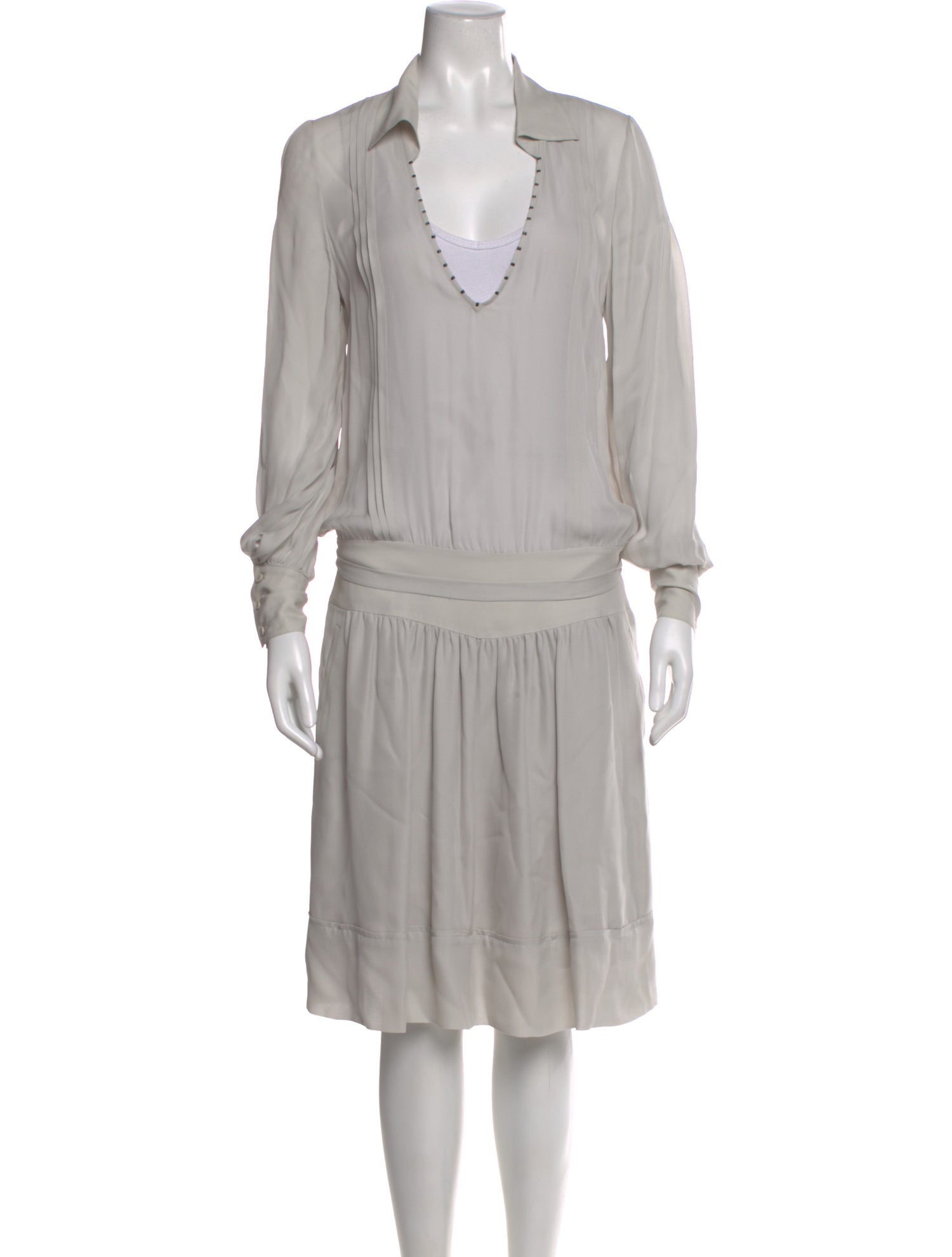 Barbara Bui Silk Midi Length Dress