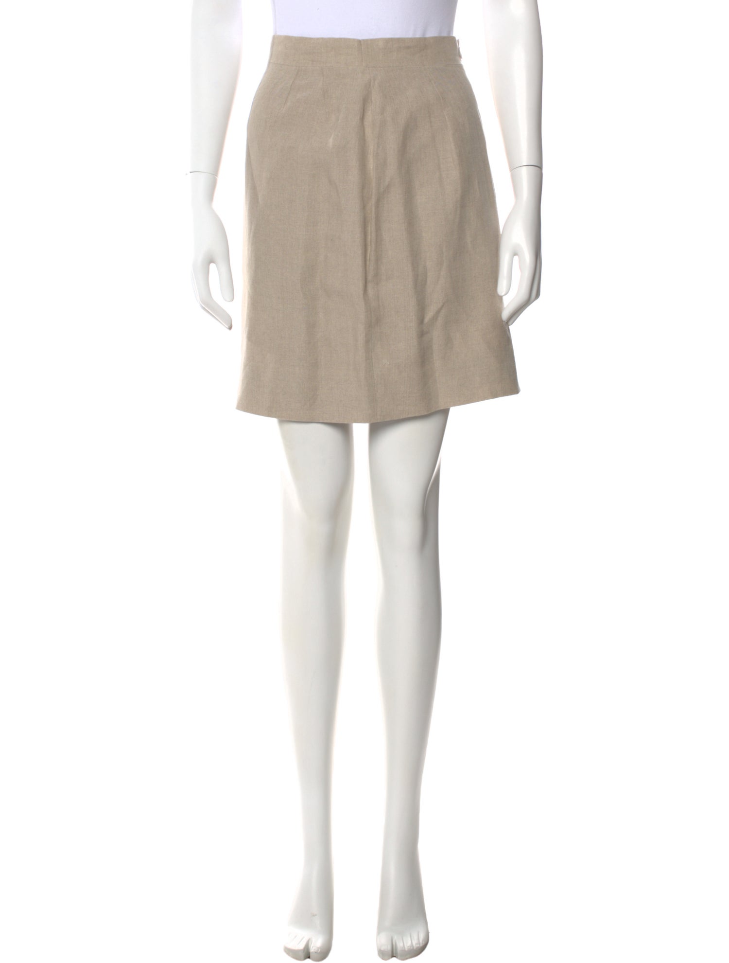 Barbara Bui Linen Mini Skirt