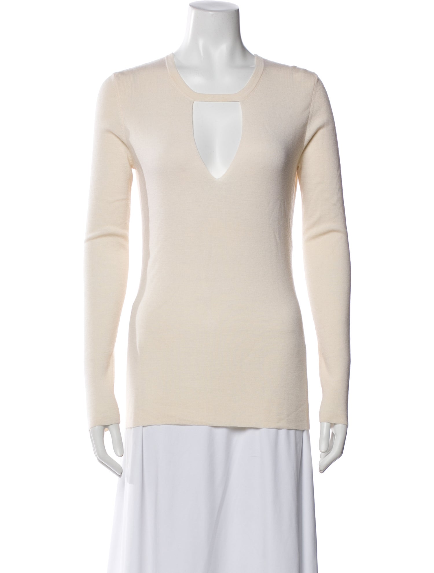 Barbara Bui Wool V-Neck Sweater