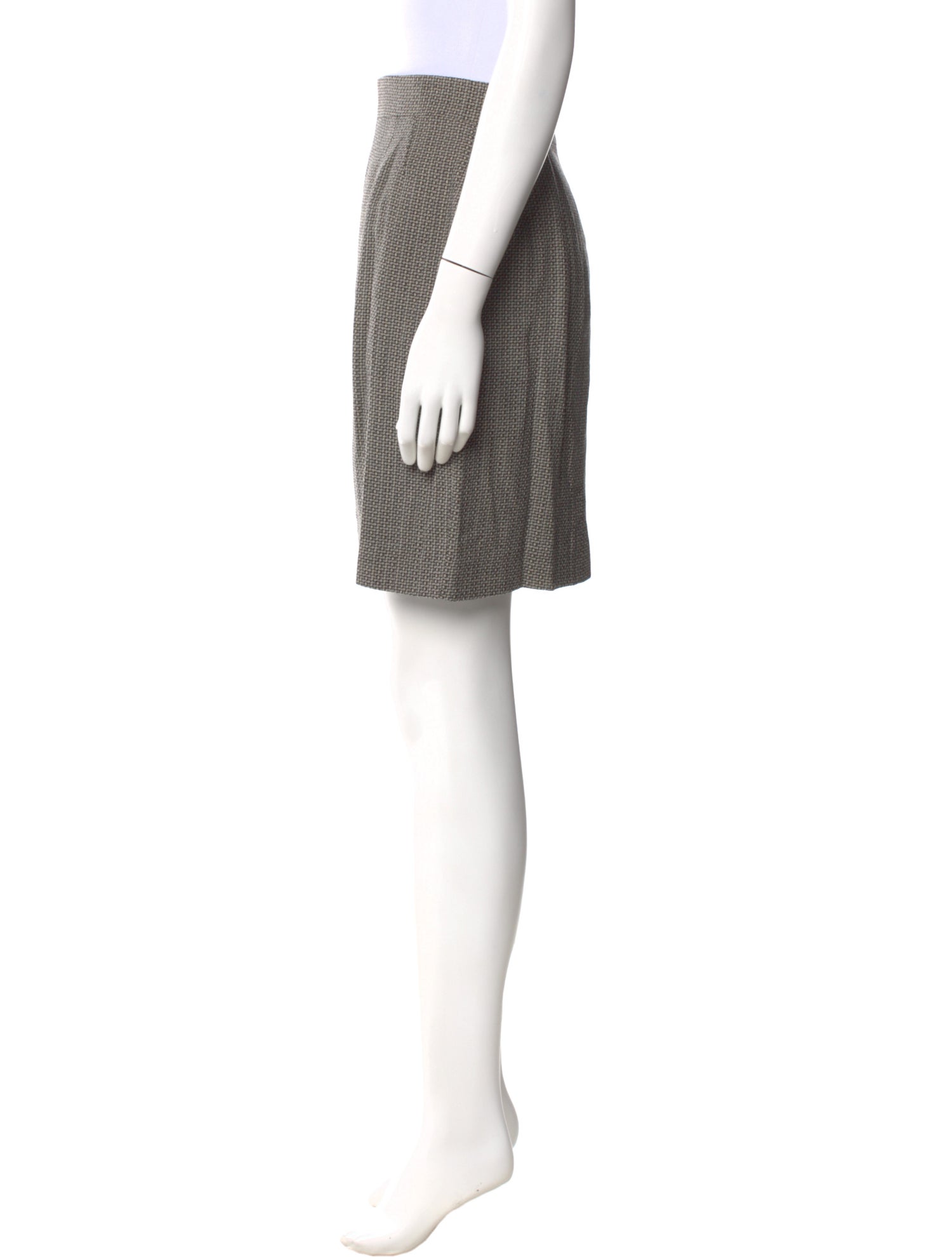 Barbara Bui Wool Mini Skirt