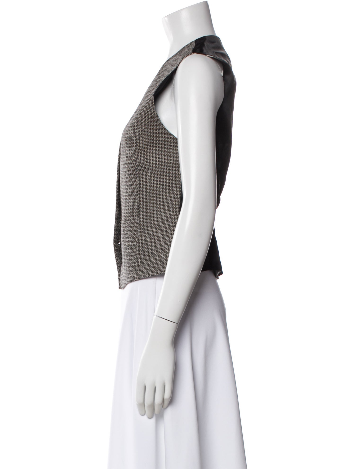 Barbara Bui Wool Printed Vest