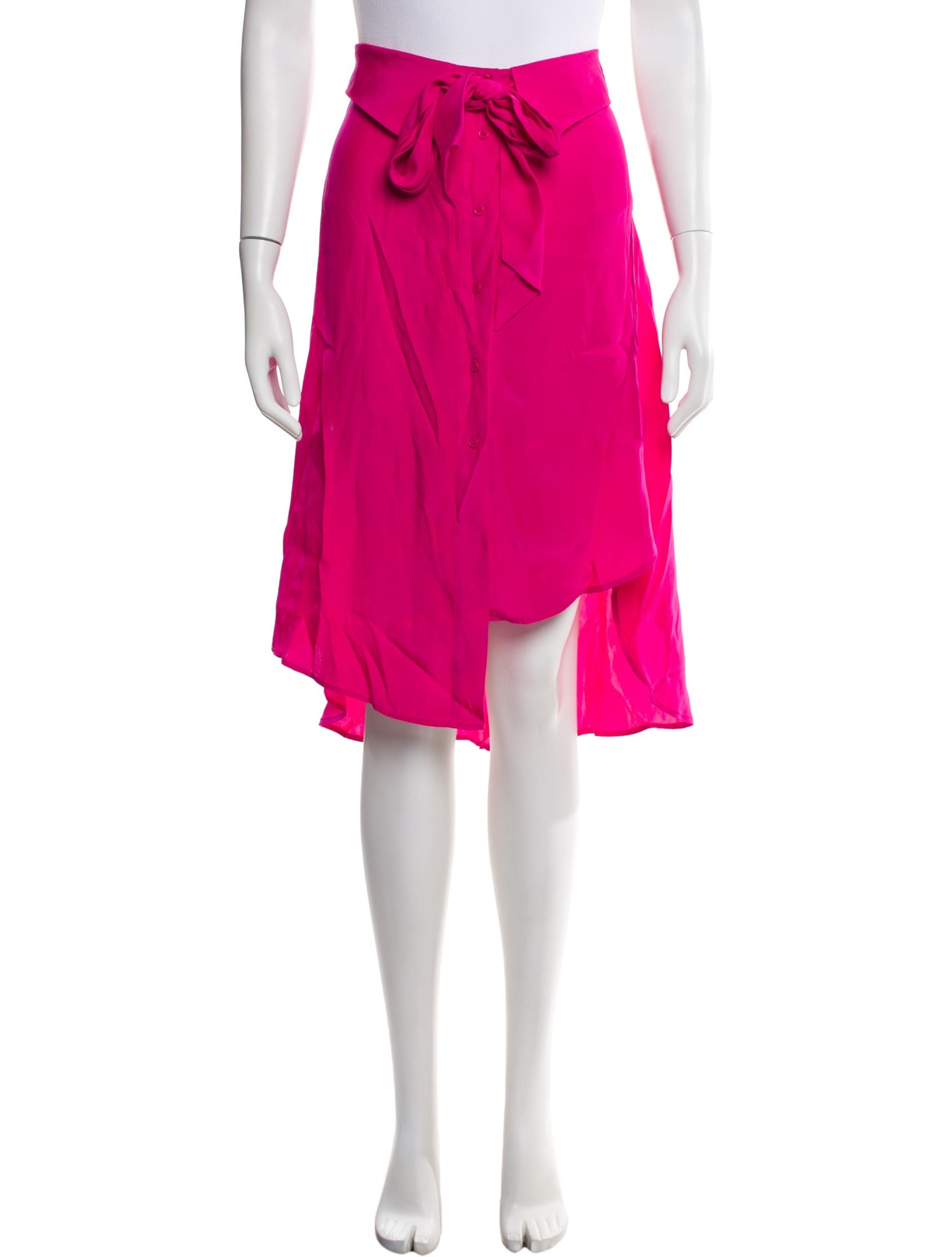 Barbara Bui Silk Knee-Length Skirt w/ Tags