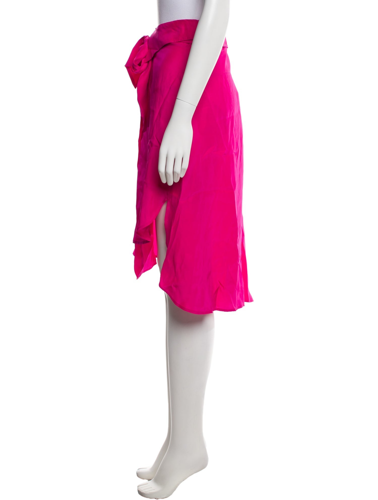 Barbara Bui Silk Knee-Length Skirt w/ Tags
