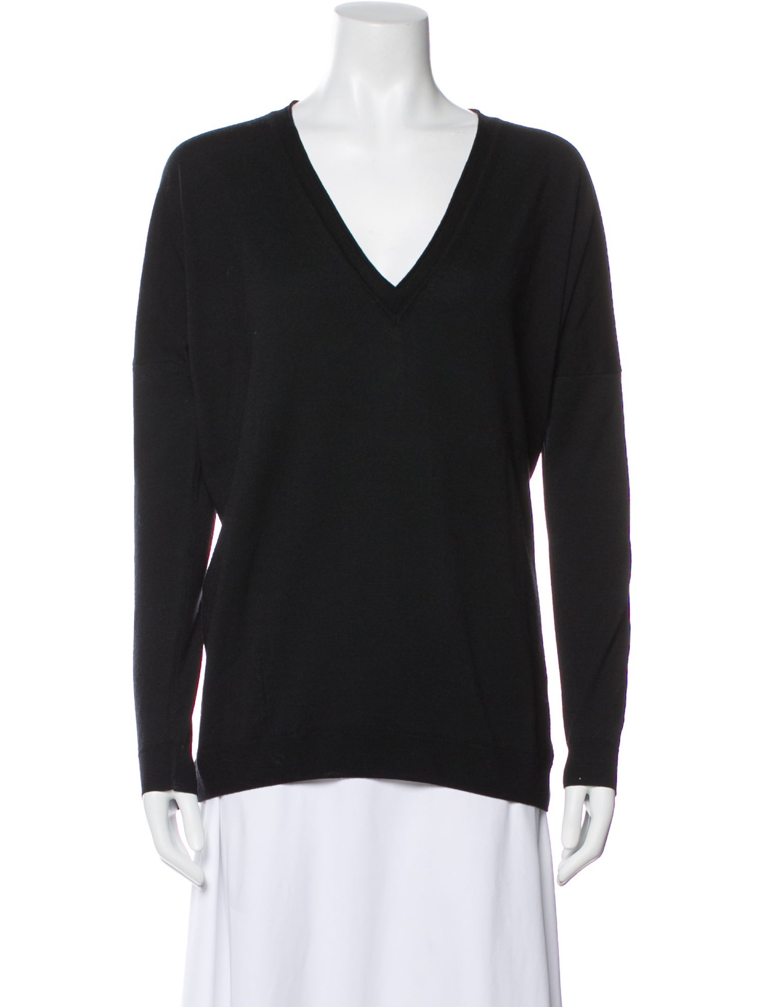 Barbara Bui Wool V-Neck Sweater
